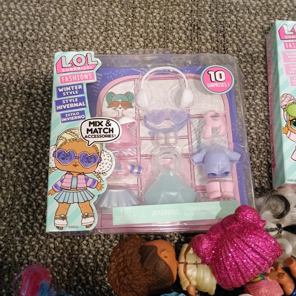 LOL Surprise Doll Lot Massive Collection with 3 NIB Fashion Packs Accessories - Picture 8 of 10